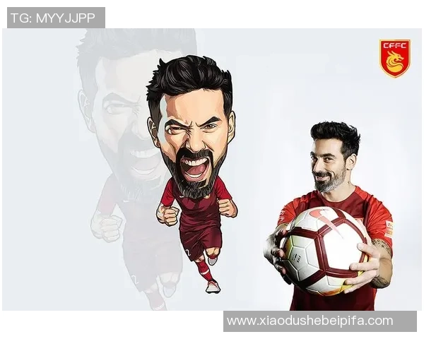 足球球星情侣卡通形象创意设计情侣风格的可爱漫画插画作品